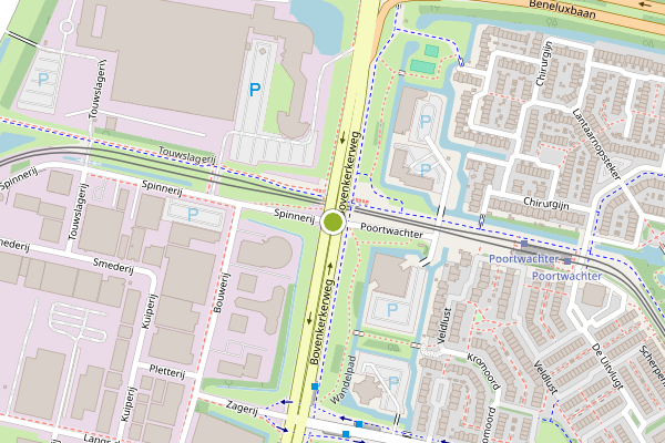Ambulance-melding op Bovenkerkerweg, Amstelveen op 4 juni, kaart-overzicht