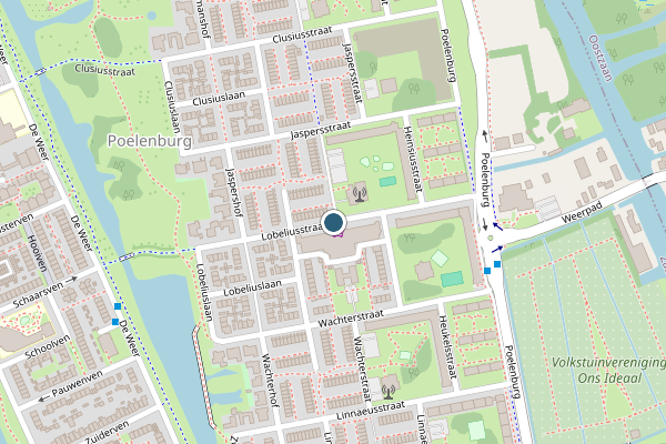 Politie-melding op Lobeliusstraat, Zaandam op 4 juni, kaart-overzicht