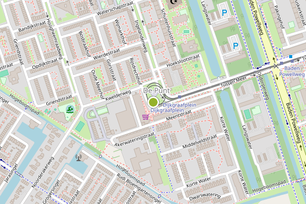 Ambulance-melding op Dijkgraafplein, Amsterdam op 5 juni, kaart-overzicht