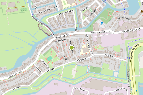 Ambulance-melding op De Doelman, Zaandam op 5 juni, kaart-overzicht