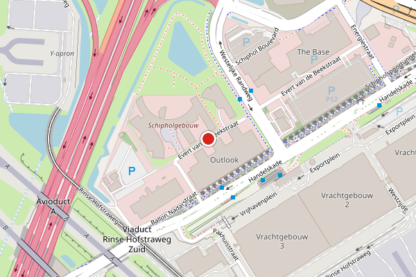 Brandweer-melding op Evert van de Beekstraat, Schiphol op 6 juni, kaart-overzicht