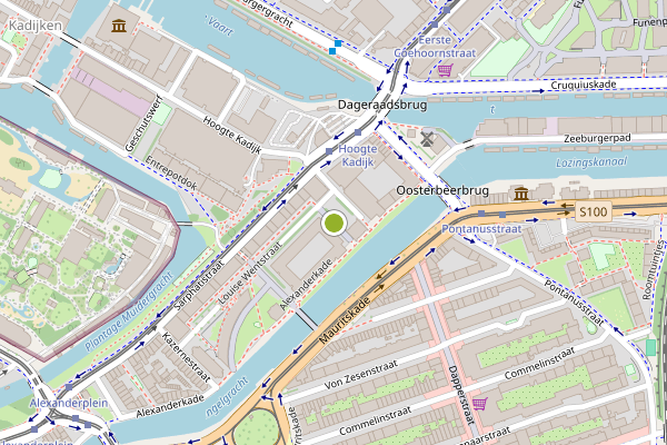 Ambulance-melding op Ir. Jakoba Mulderplein, Amsterdam op 7 juni, kaart-overzicht