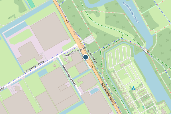 Politie-melding op Bosrandweg, Aalsmeer op 6 juni, kaart-overzicht