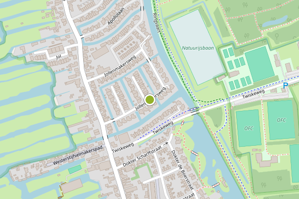 Ambulance-melding op Jollenmakersweg, Oostzaan op 8 juni, kaart-overzicht