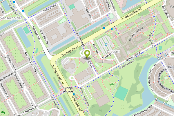 Ambulance-melding op Demerarastraat, Amsterdam op 2 mei, kaart-overzicht