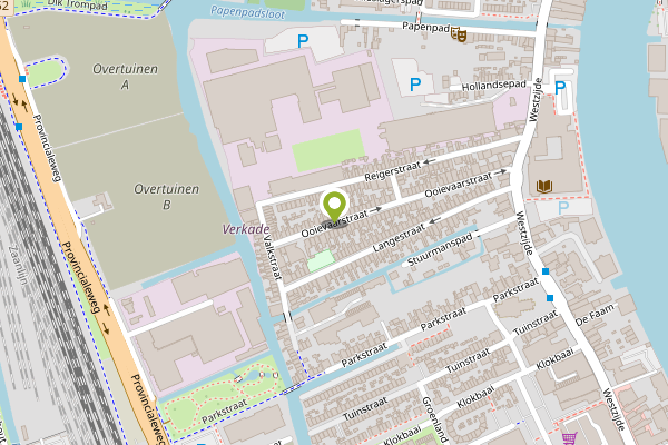 Ambulance-melding op Ooievaarstraat, Zaandam op 2 mei, kaart-overzicht
