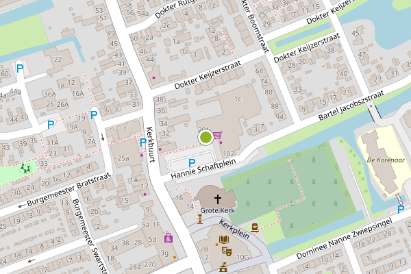 Ambulance-melding op Hannie Schaftplein, Oostzaan op 9 juni, kaart-overzicht