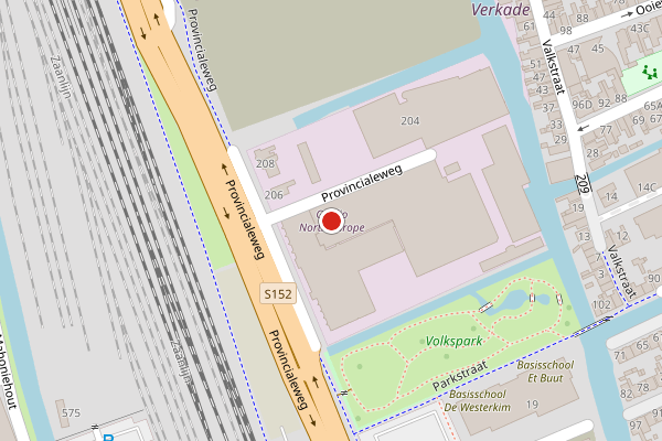 Brandweer-melding op Provincialeweg, Zaandam op 9 juni, kaart-overzicht