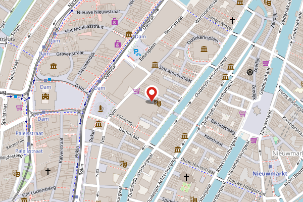 Brandweer-melding op Sint Jansstraat, Amsterdam op 2 mei, kaart-overzicht