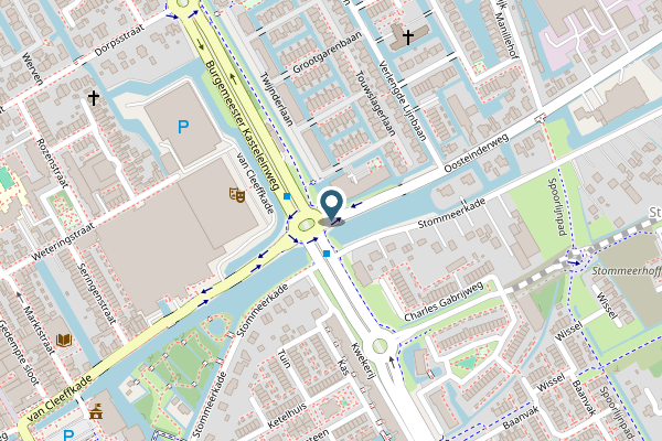 Politie-melding op Oosteinderweg, Aalsmeer op 2 mei, kaart-overzicht