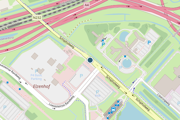 Politie-melding op Schipholweg, Badhoevedorp op 10 juni, kaart-overzicht