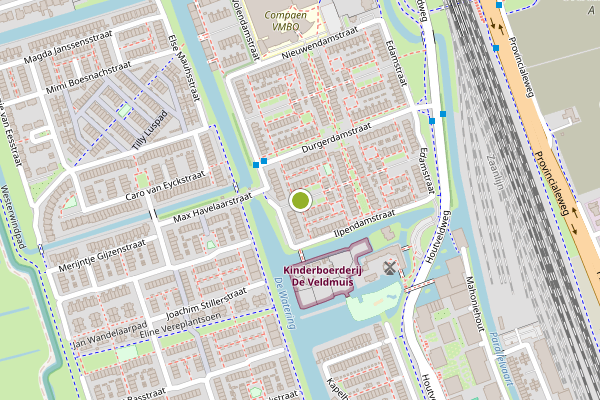 Ambulance-melding op Schardamstraat, Zaandam op 10 juni, kaart-overzicht