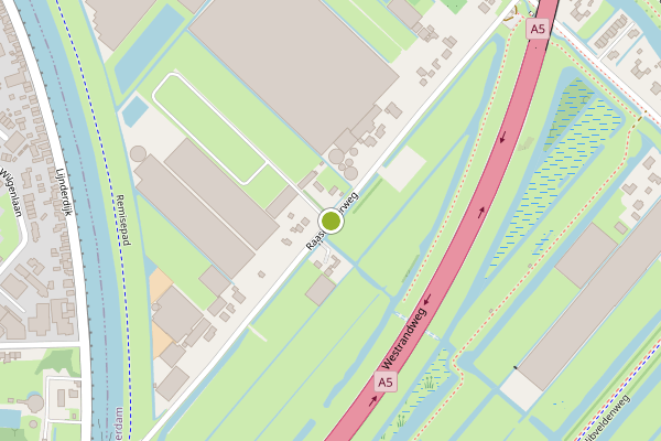 Ambulance-melding op Raasdorperweg, Amsterdam op 11 juni, kaart-overzicht