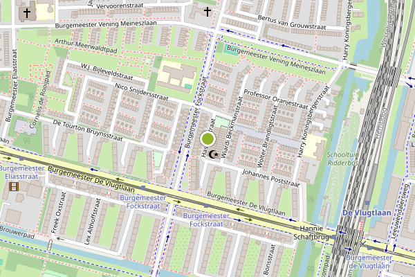 Ambulance-melding op Haspelsstraat, Amsterdam op 11 juni, kaart-overzicht