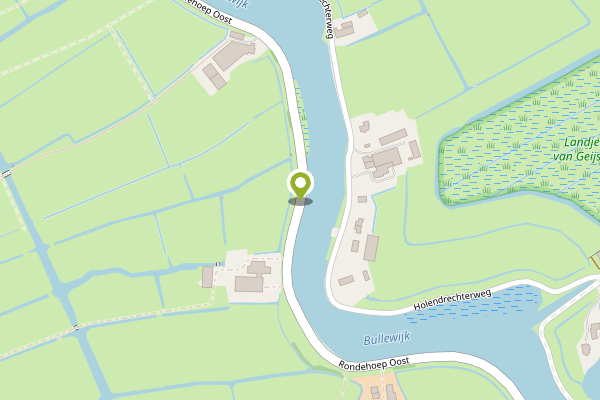 Ambulance-melding op Rondehoep Oost, Ouderkerk aan de Amstel op 29 april, kaart-overzicht