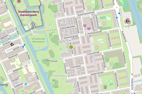 Ambulance-melding op E. Heimanshof, Zaandam op 12 juni, kaart-overzicht