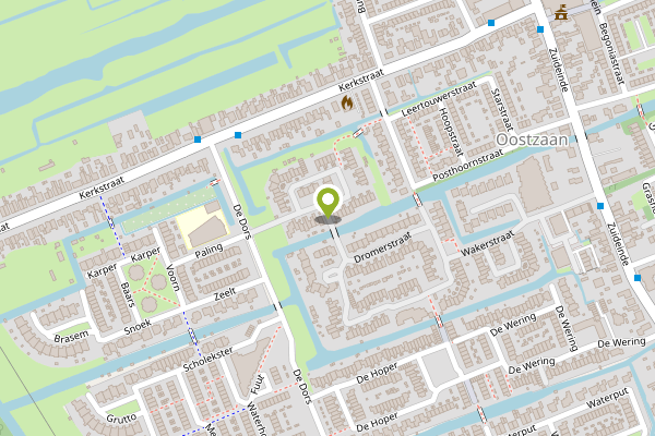 Ambulance-melding op Slaperstraat, Oostzaan op 27 april, kaart-overzicht