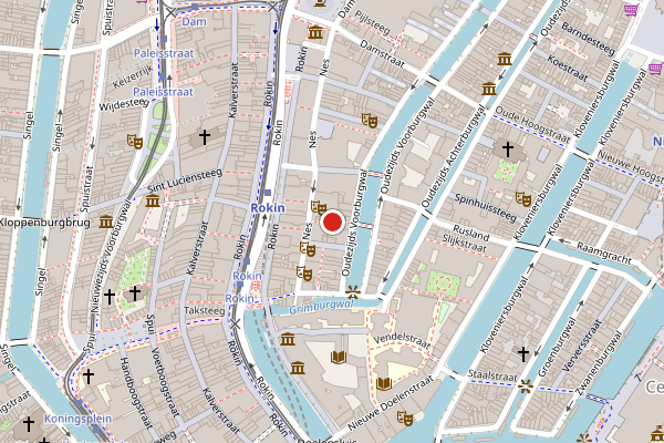 Brandweer-melding op Sint Barberenstraat, Amsterdam op 13 juni, kaart-overzicht