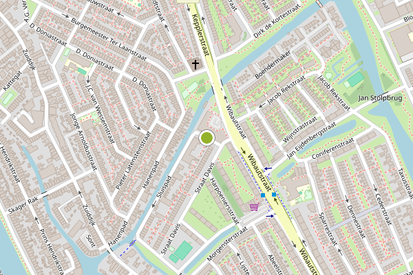 Ambulance-melding op Spitsbergen, Zaandam op 13 juni, kaart-overzicht