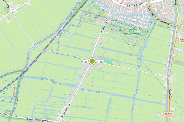 Ambulance-melding op Purmerland op 13 juni, kaart-overzicht