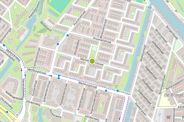 Ambulance-melding op Mandarijnenstraat, Amsterdam op 14 juni, kaart-overzicht