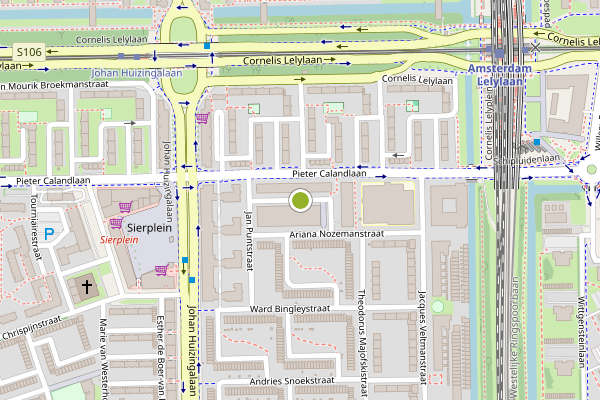 Ambulance-melding op Reinier Engelmanstraat, Amsterdam op 15 juni, kaart-overzicht