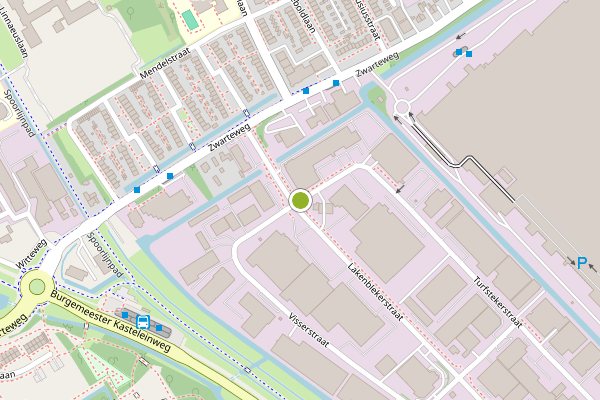 Ambulance-melding op Turfstekerstraat, Aalsmeer op 16 juni, kaart-overzicht