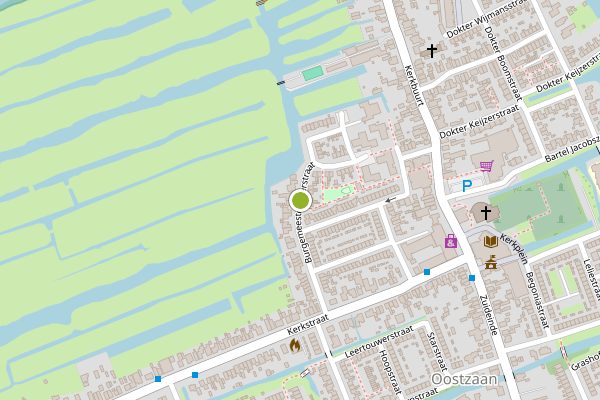 Ambulance-melding op Burgemeester Teerstraat, Oostzaan op 16 juni, kaart-overzicht