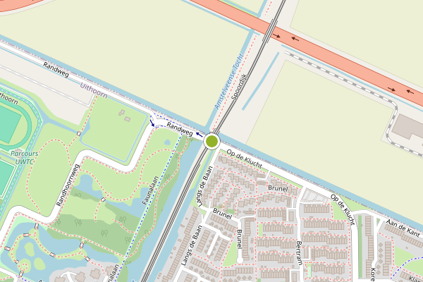 Ambulance-melding op Randweg, Uithoorn op 4 mei, kaart-overzicht