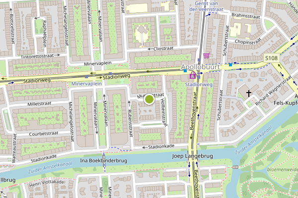 Ambulance-melding op Murillostraat, Amsterdam op 17 juni, kaart-overzicht