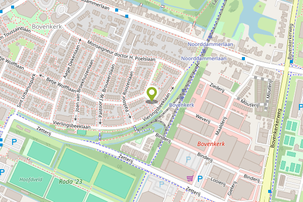 Ambulance-melding op Jacob van Lennepplantsoen, Amstelveen op 4 mei, kaart-overzicht