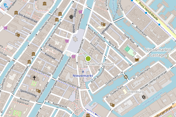 Ambulance-melding op Dijkdwarsstraat, Amsterdam op 19 juni, kaart-overzicht