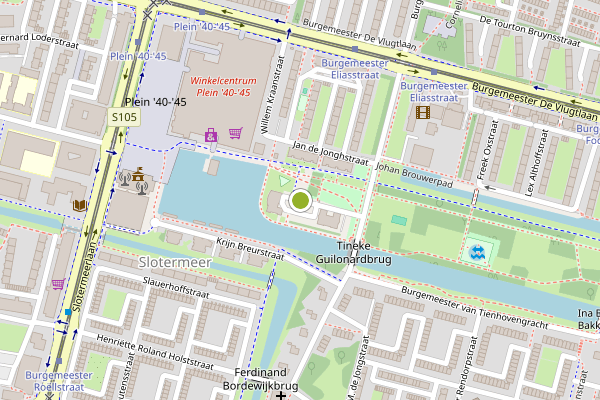 Ambulance-melding op Cornelis van Rijplantsoen, Amsterdam op 20 juni, kaart-overzicht