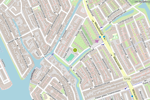 Ambulance-melding op Commandeursstraat, Zaandam op 5 mei, kaart-overzicht