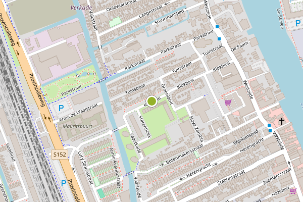 Ambulance-melding op Klokbaai, Zaandam op 4 mei, kaart-overzicht