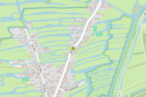 Ambulance-melding op De Haal, Oostzaan op 20 juni, kaart-overzicht