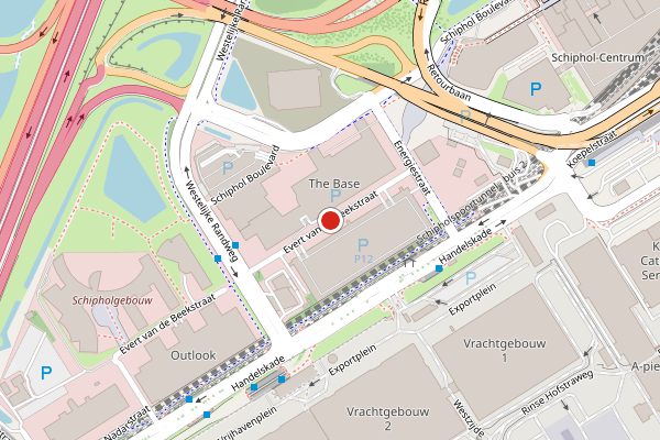 Brandweer-melding op Evert van de Beekstraat, Schiphol op 21 juni, kaart-overzicht