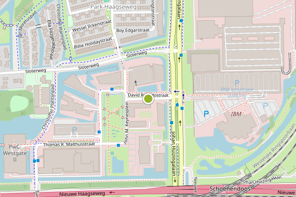 Ambulance-melding op David Ricardostraat, Amsterdam op 21 juni, kaart-overzicht