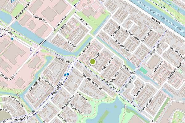 Ambulance-melding op Fresiastraat, Badhoevedorp op 21 juni, kaart-overzicht