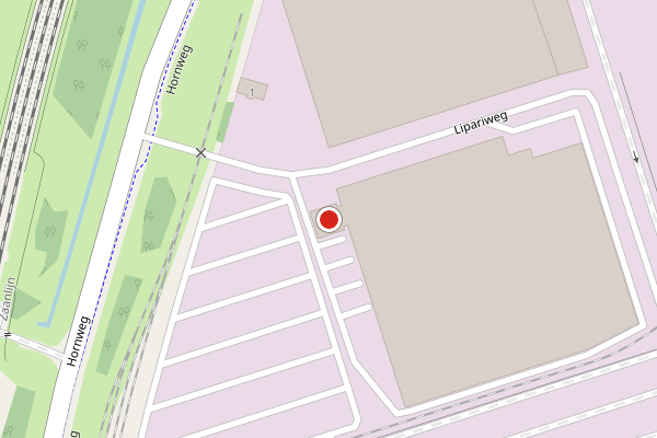 Brandweer-melding op Lipariweg, Amsterdam op 22 juni, kaart-overzicht