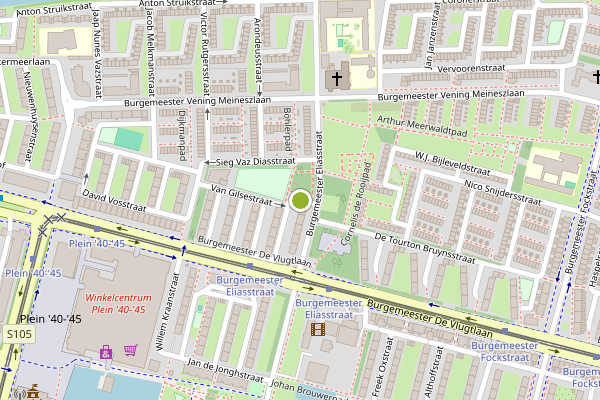 Ambulance-melding op Van Gilsestraat, Amsterdam op 22 juni, kaart-overzicht