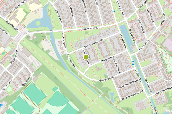 Ambulance-melding op Eelderstraat, Badhoevedorp op 23 juni, kaart-overzicht