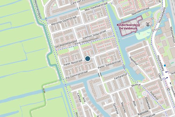 Politie-melding op Max Havelaarstraat, Zaandam op 23 juni, kaart-overzicht