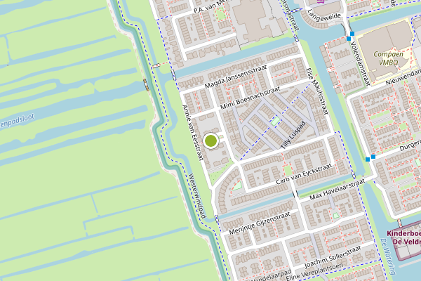 Ambulance-melding op Esther de Boer-van Rijkstraat, Zaandam op 23 juni, kaart-overzicht