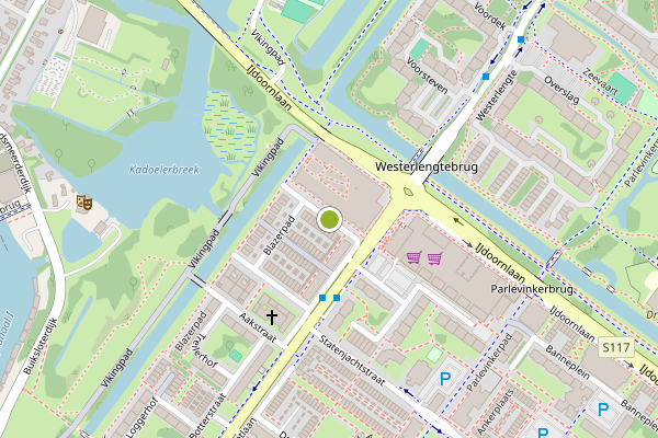 Ambulance-melding op Crabschuytstraat, Amsterdam op 6 mei, kaart-overzicht