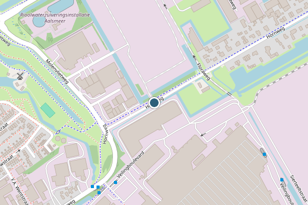 Politie-melding op Hornweg, Aalsmeer op 24 juni, kaart-overzicht