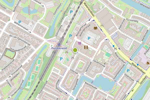 Ambulance-melding op Beatrixplein, Purmerend op 24 juni, kaart-overzicht