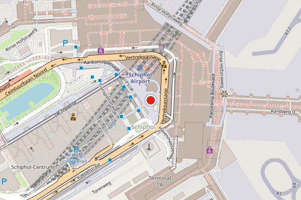 Brandweer-melding op Jan Dellaertplein, Schiphol op 26 juni, kaart-overzicht