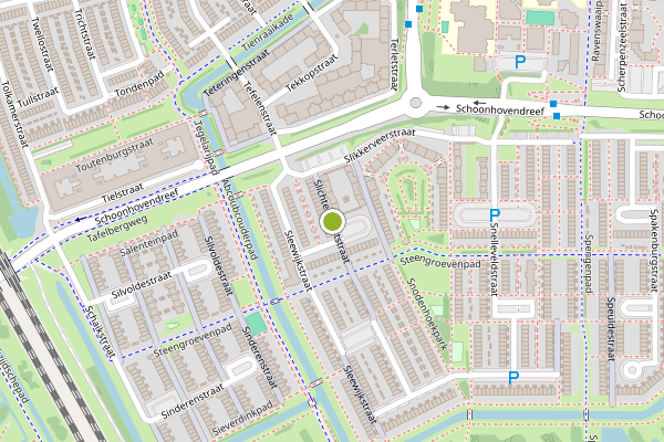 Ambulance-melding op Slichtenhorststraat, Amsterdam op 26 juni, kaart-overzicht