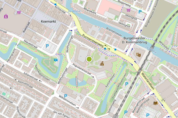 Ambulance-melding op Magnoliastraat, Purmerend op 26 juni, kaart-overzicht